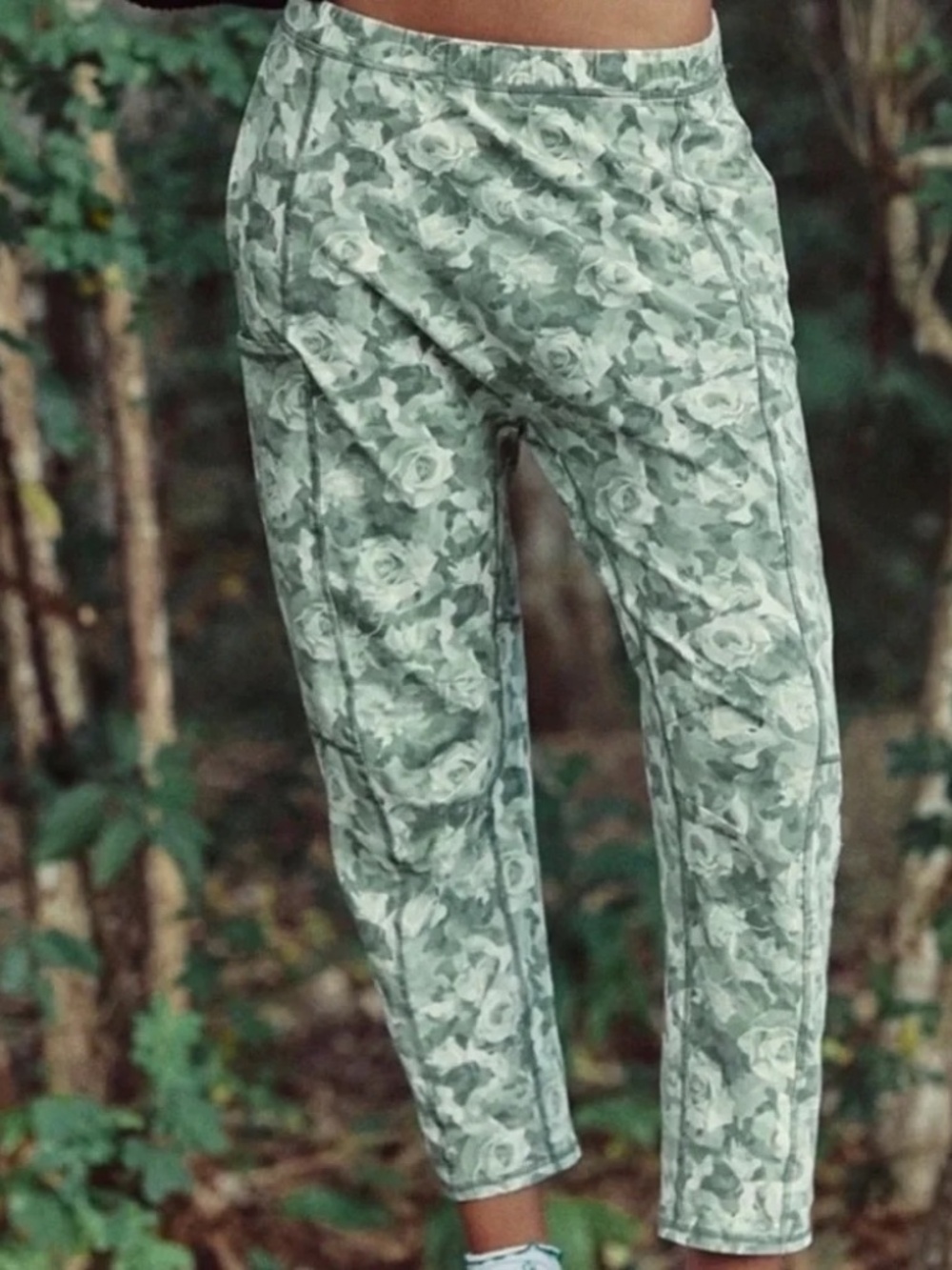 FP Movement Free People Hot Shot Pants Floral Camo Combo